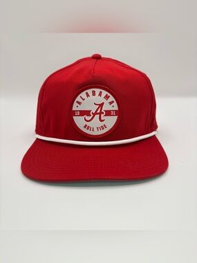 Alabama Roll Tide Red Snapback Hat